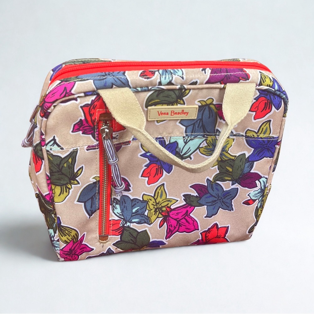 Vera Bradley Fall Flower Floral Lighten Up Lunch Box Cooler